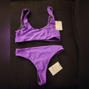 Acacia Birdie Mesh Top & Brazil Mesh Bottom